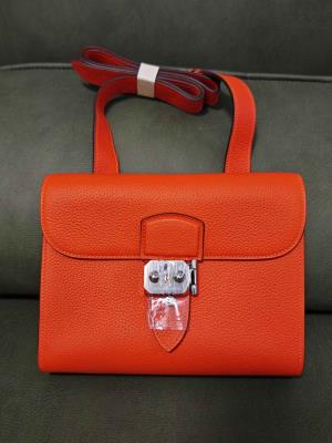 cheap quality Sac a Depeches 21 togo Orange H PHD